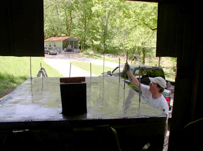 hearth setting rebar